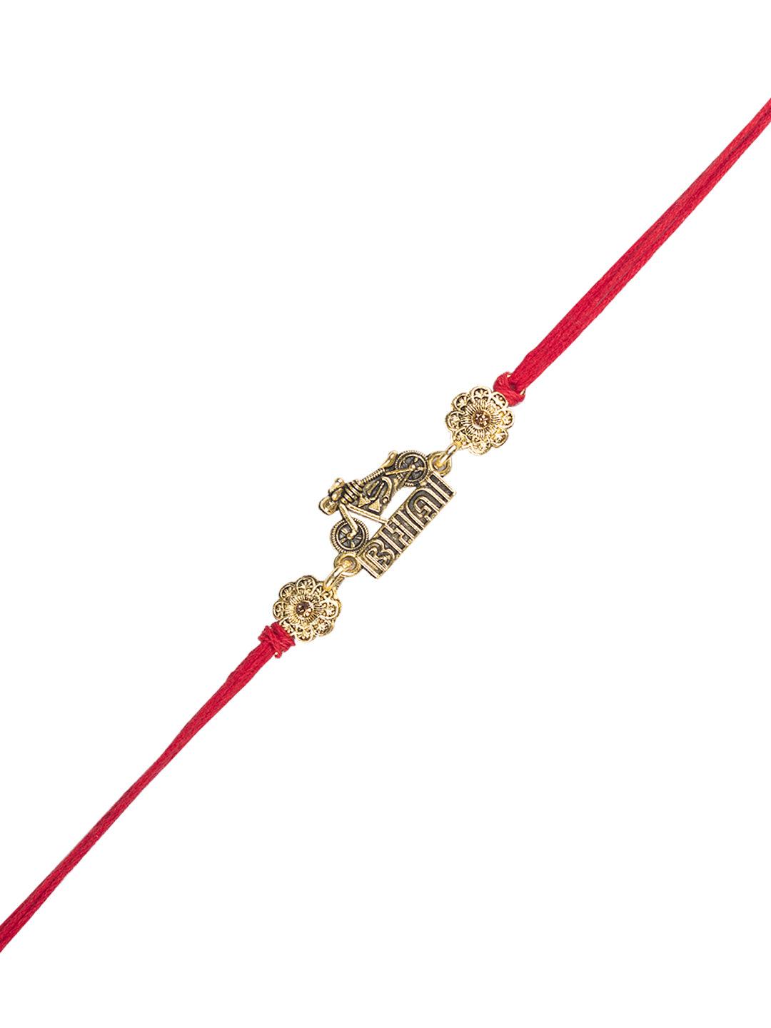 Rakhi For Bhai, Bhai Rakhi, Raksha Bhandhan, Multicolour - MARKET 99