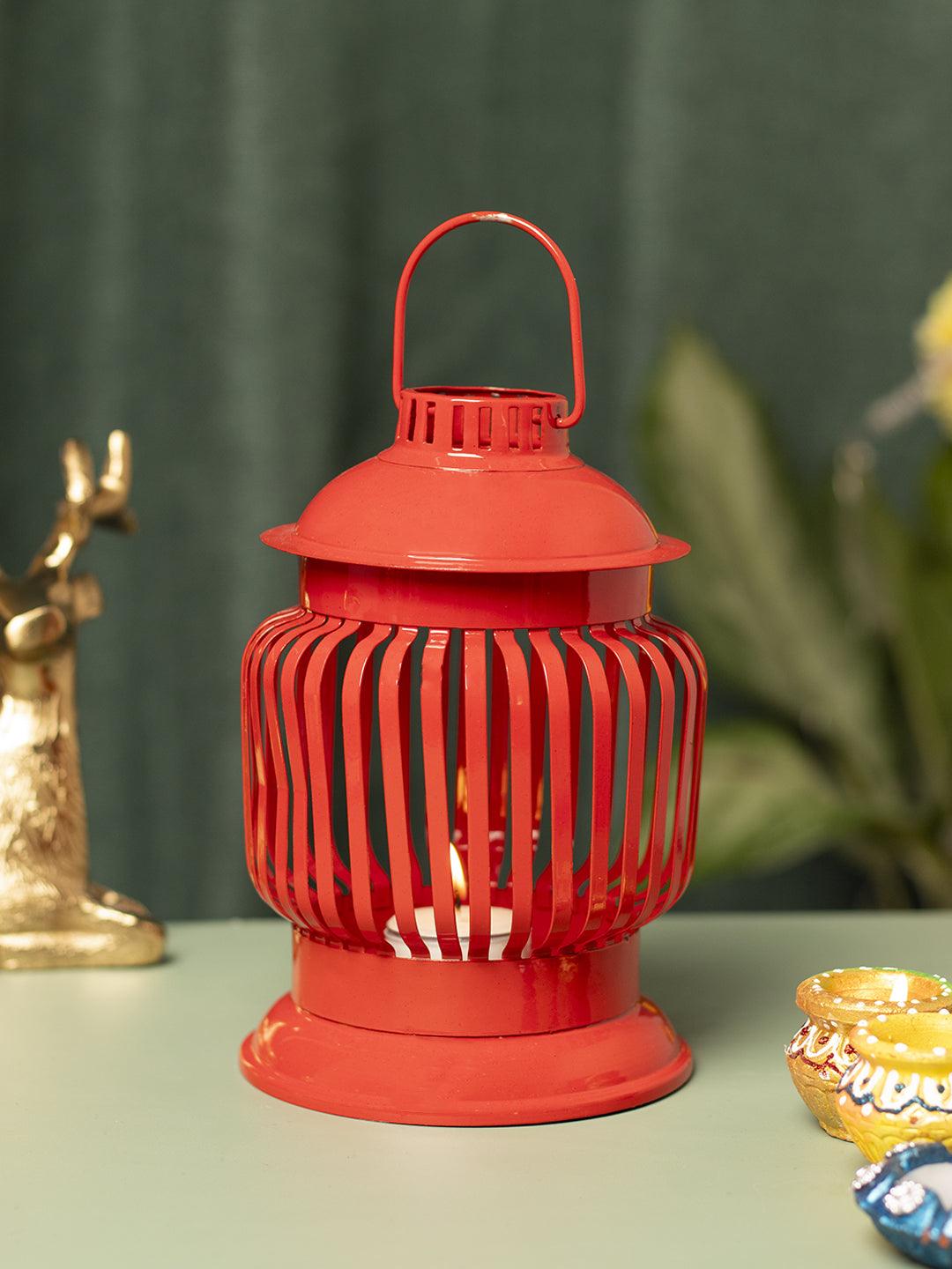 Red Hanging Mignon Lantern - MARKET 99