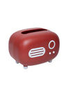 Red Vintage Napkin Box Holder - Radio Design - MARKET 99