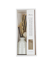 Reed Diffuser Set, Vanilla Fragrance Pot & Reed Stick, Ceramic, White, 30 mL - MARKET 99