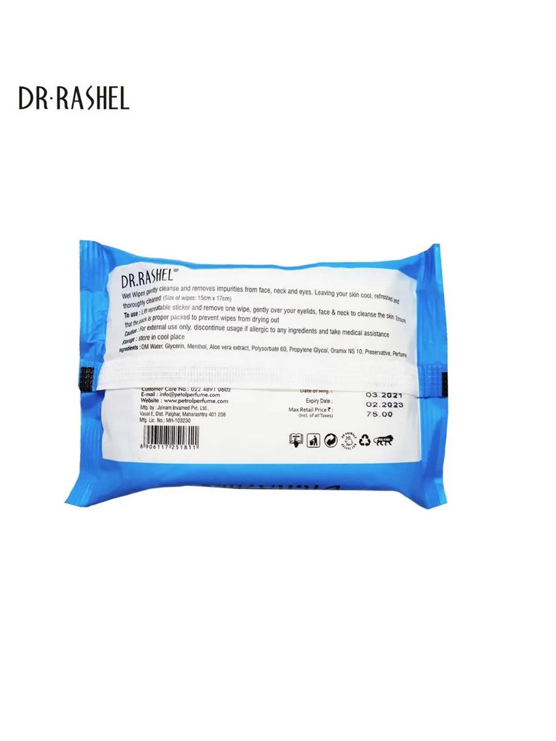 Refreshing Wet Wipes (Each Pkt 25 Wipes) Set Of 2 - MARKET 99