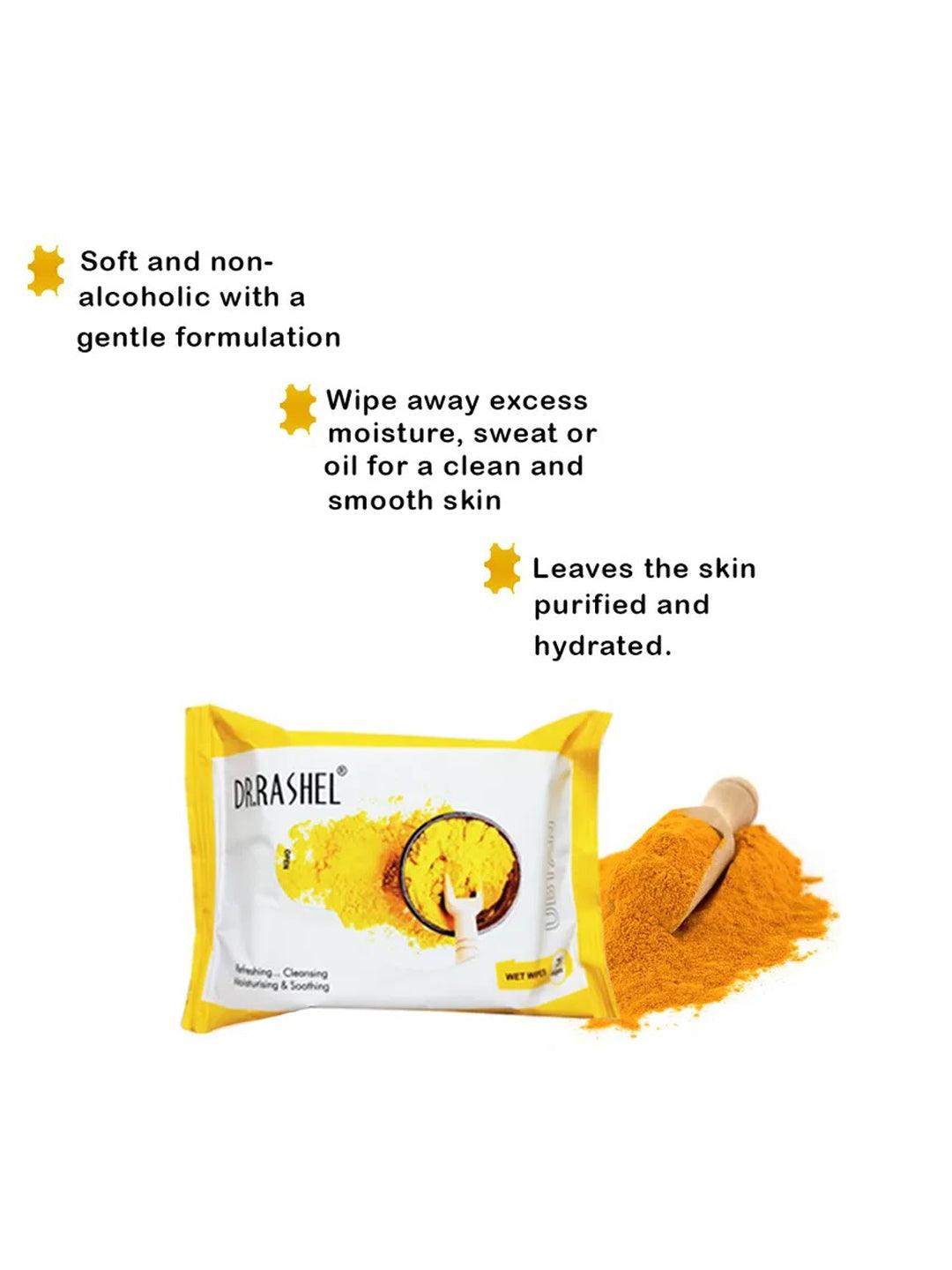 Refreshing Wet Wipes (Each Pkt 25 Wipes) Set Of 2 - MARKET 99