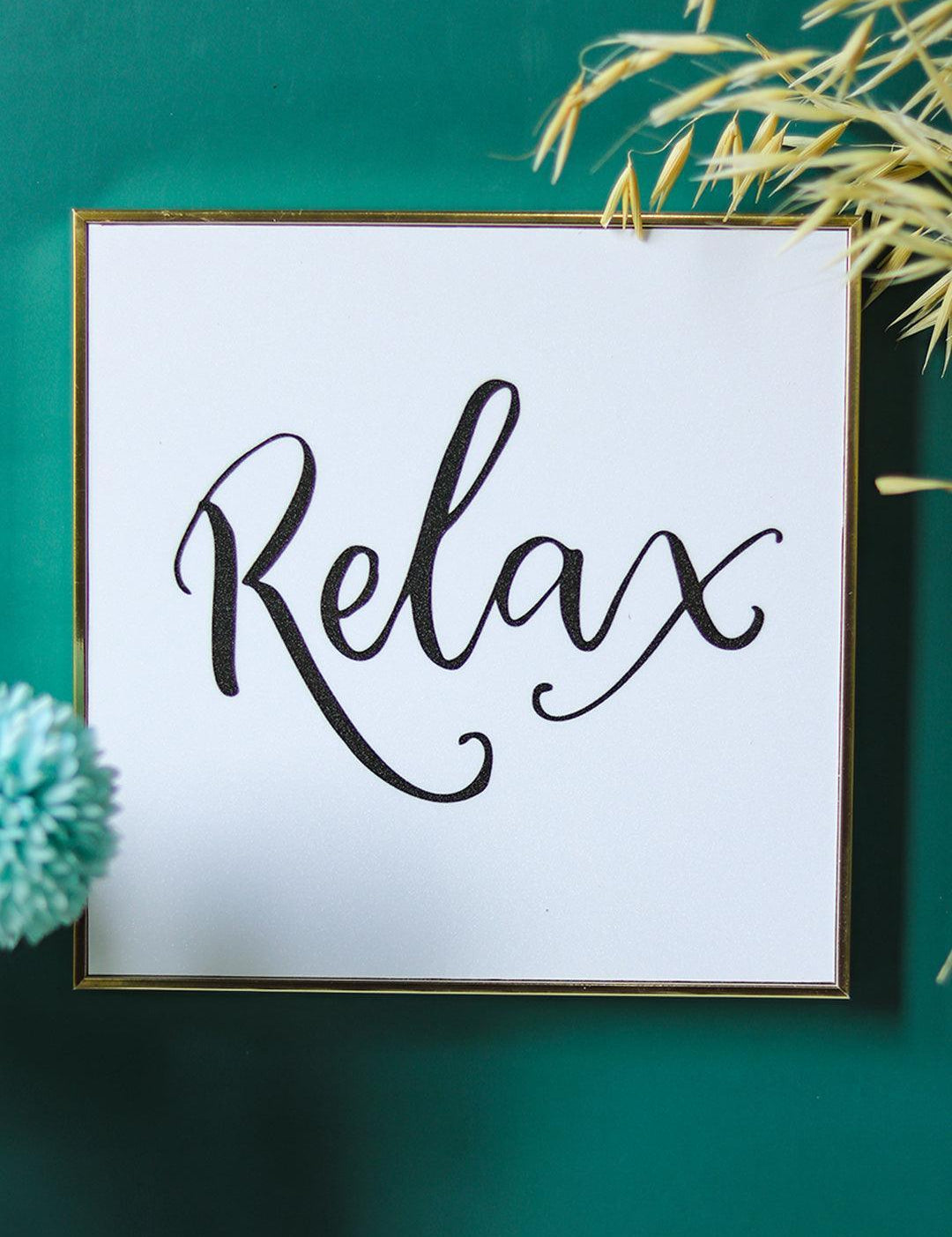 Relax - Decorative Wall Plaques - MARKET 99