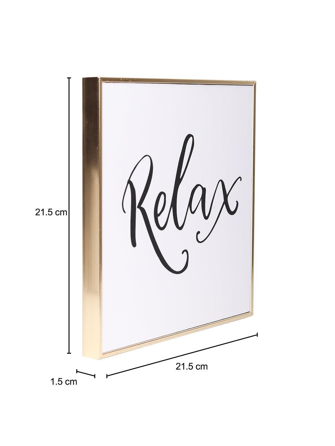 Relax - Decorative Wall Plaques - MARKET 99