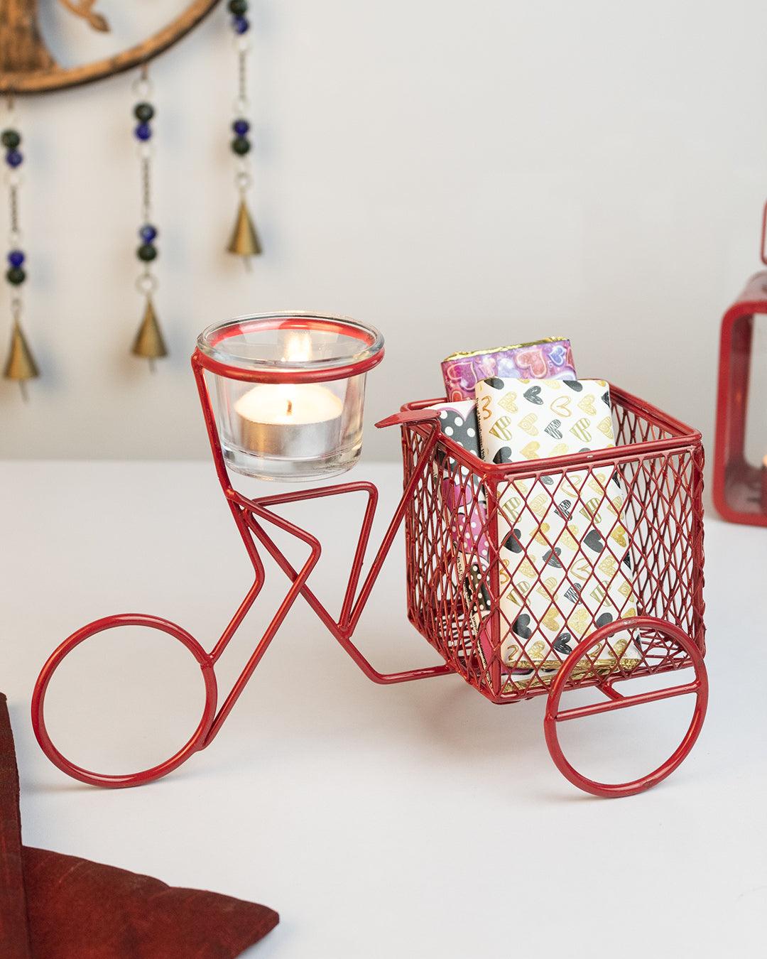 Rickshaw Tealight Candle Holder - MARKET 99