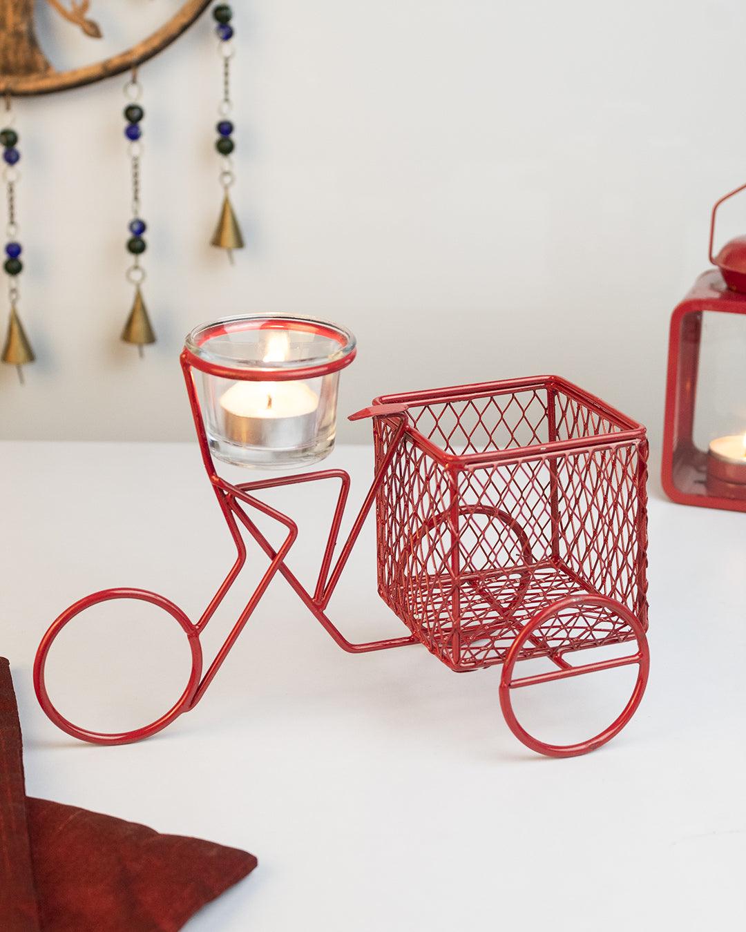 Rickshaw Tealight Candle Holder - MARKET 99