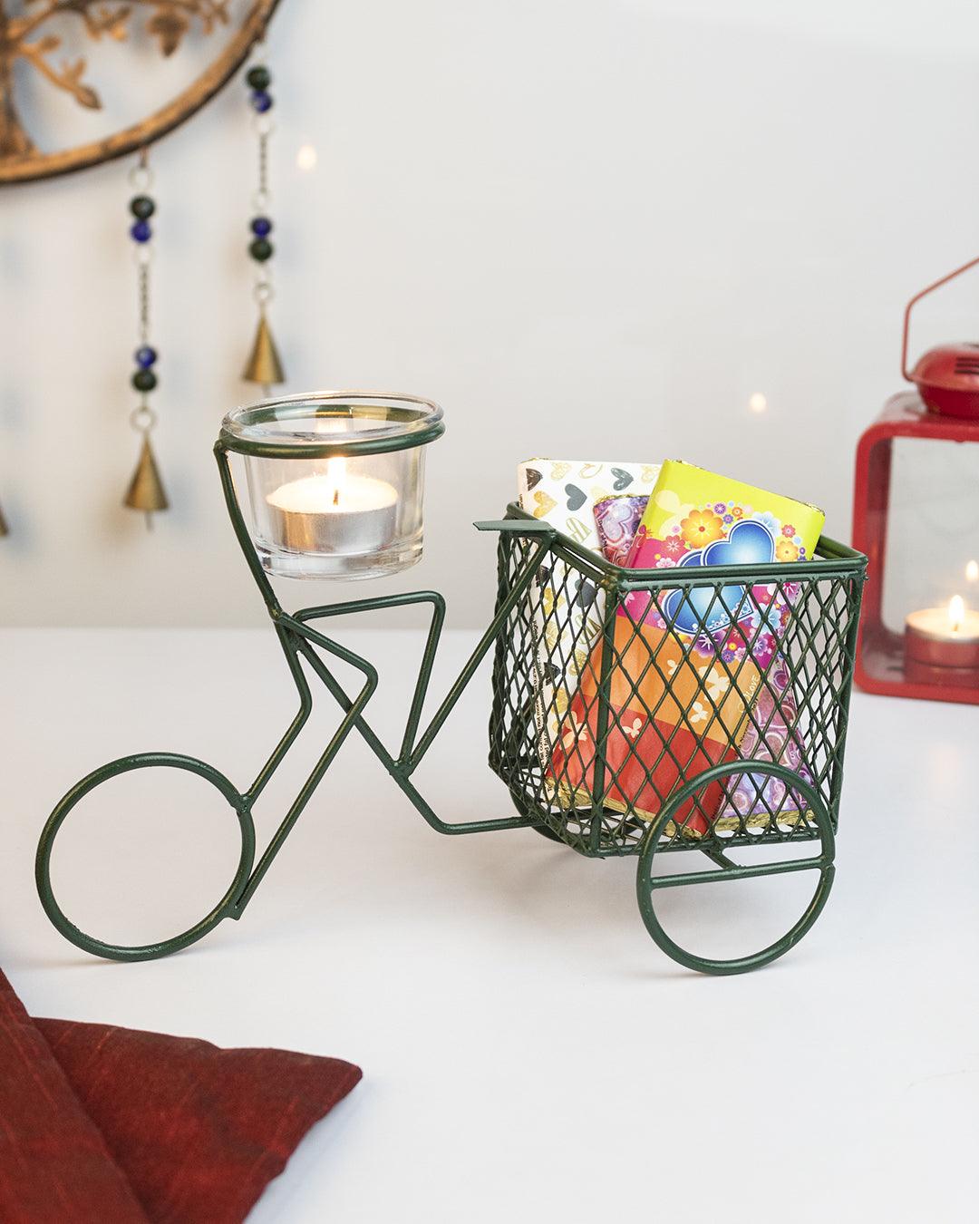 Rickshaw Tealight Candle Holder - MARKET 99