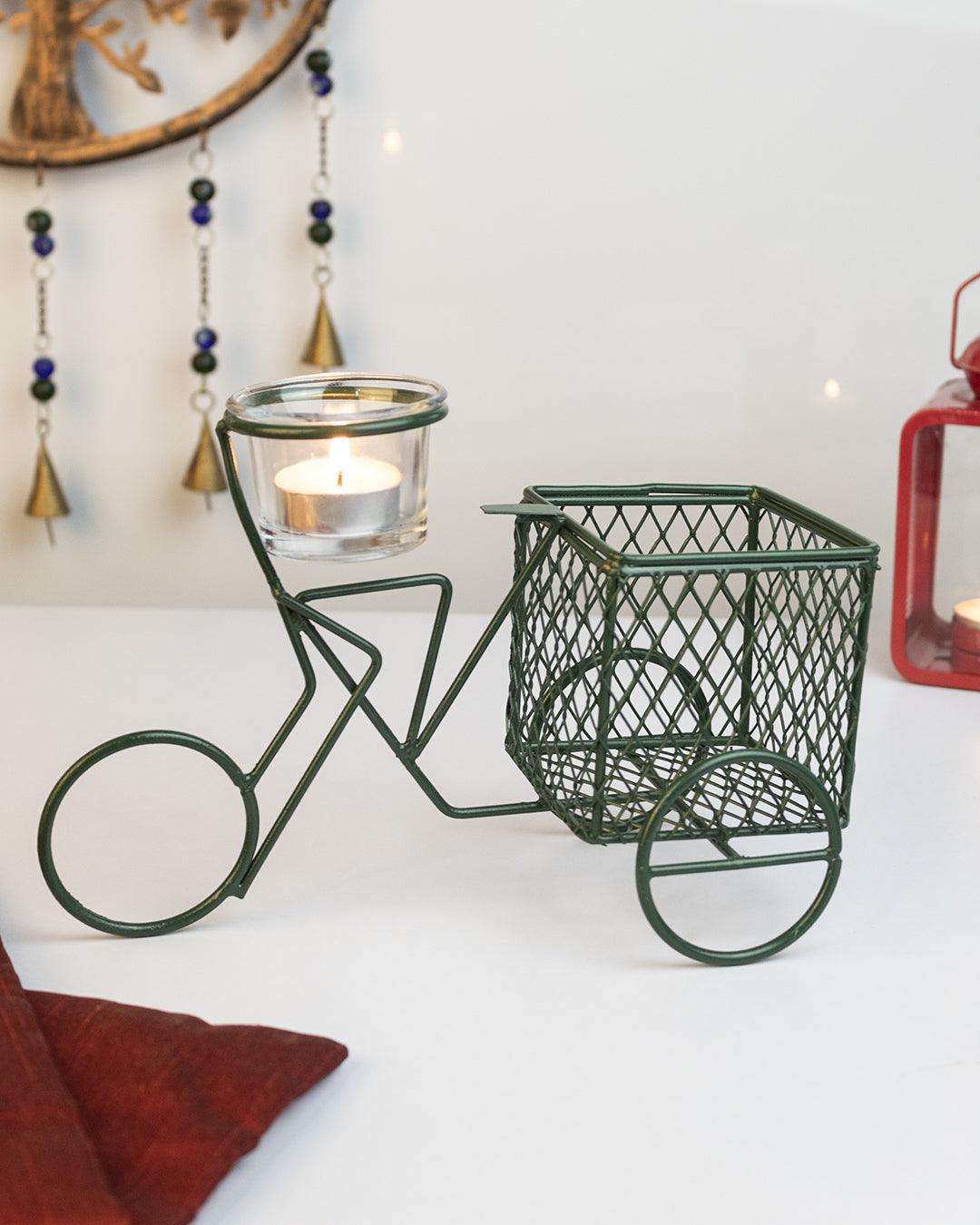 Rickshaw Tealight Candle Holder - MARKET 99