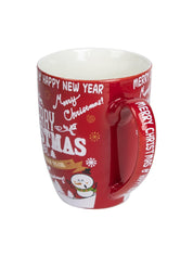 Running Santa Claus - Christmas Coffee Mug - 300 Ml - MARKET 99