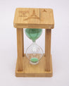 Sand Timer, Hour Glass, for Home Decor, Green, MDF - MARKET 99