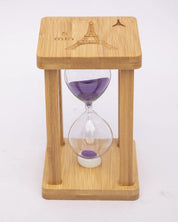 Sand Timer, Hour Glass, for Home Decor, Purple, MDF - MARKET 99