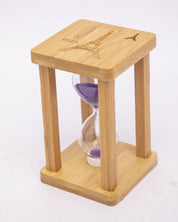 Sand Timer, Hour Glass, for Home Decor, Purple, MDF - MARKET 99