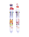 Santa Claus Bobble Head Ball Pens (Assorted Colour, Set Of 3) - MARKET 99