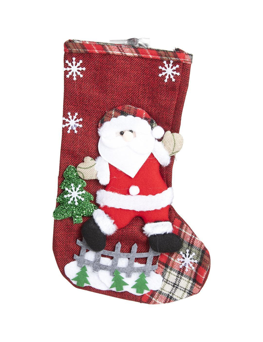 Santa Claus - Christmas Hanging Stocking - MARKET 99