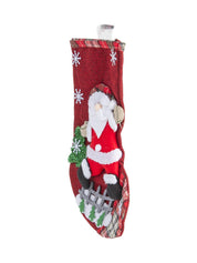 Santa Claus - Christmas Hanging Stocking - MARKET 99