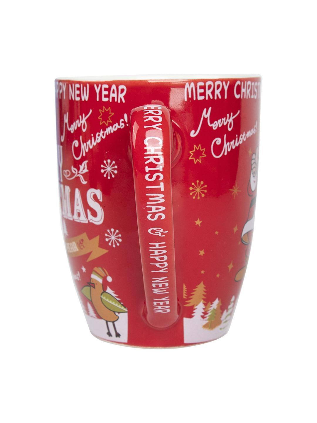 Santa Claus With Gifts Print - Christmas Coffee Mug - 300 Ml - MARKET 99