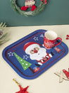 Santa Claus With Specs Print - Christmas Santa Tray - MARKET 99