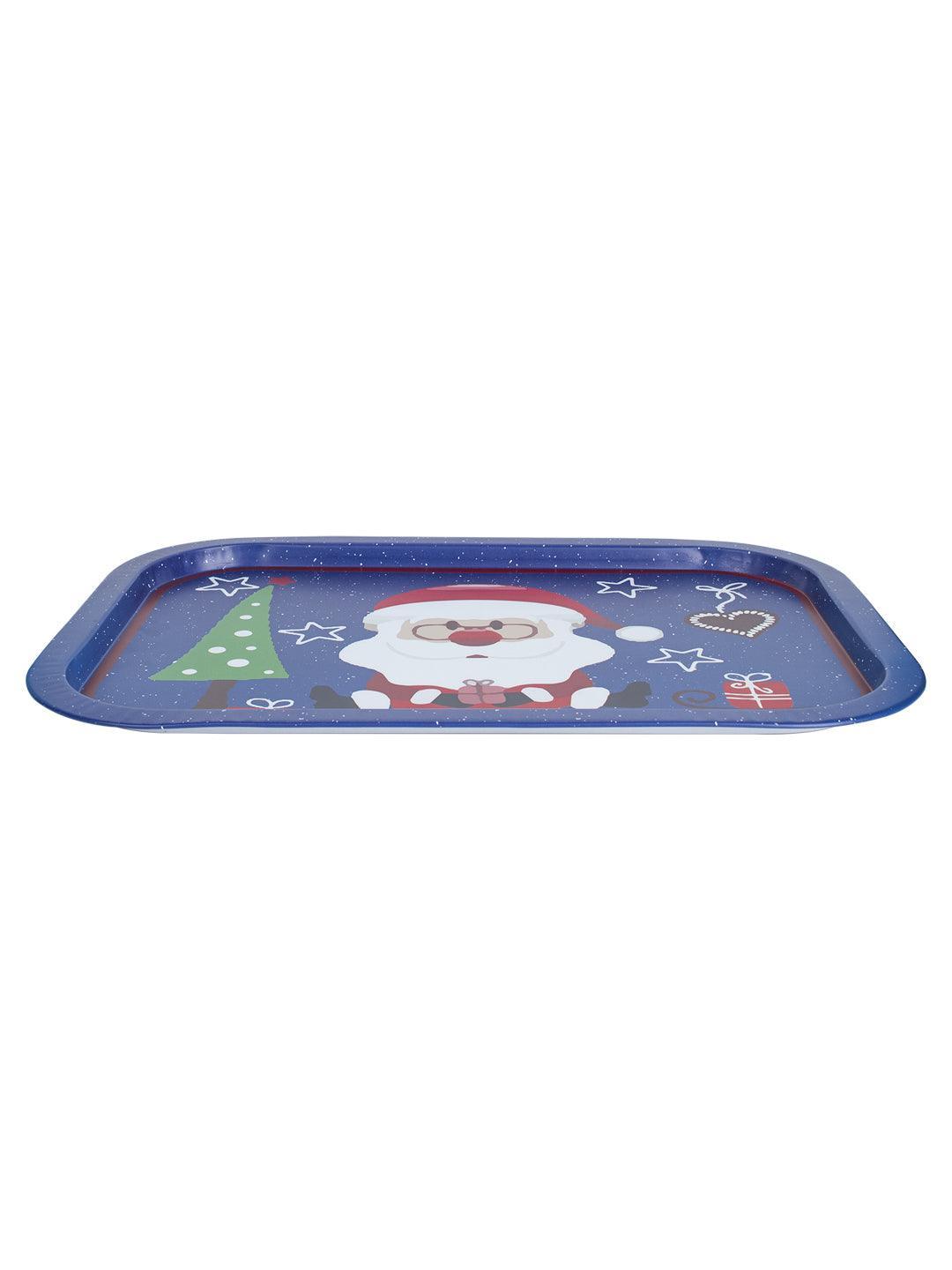 Santa Claus With Specs Print - Christmas Santa Tray - MARKET 99