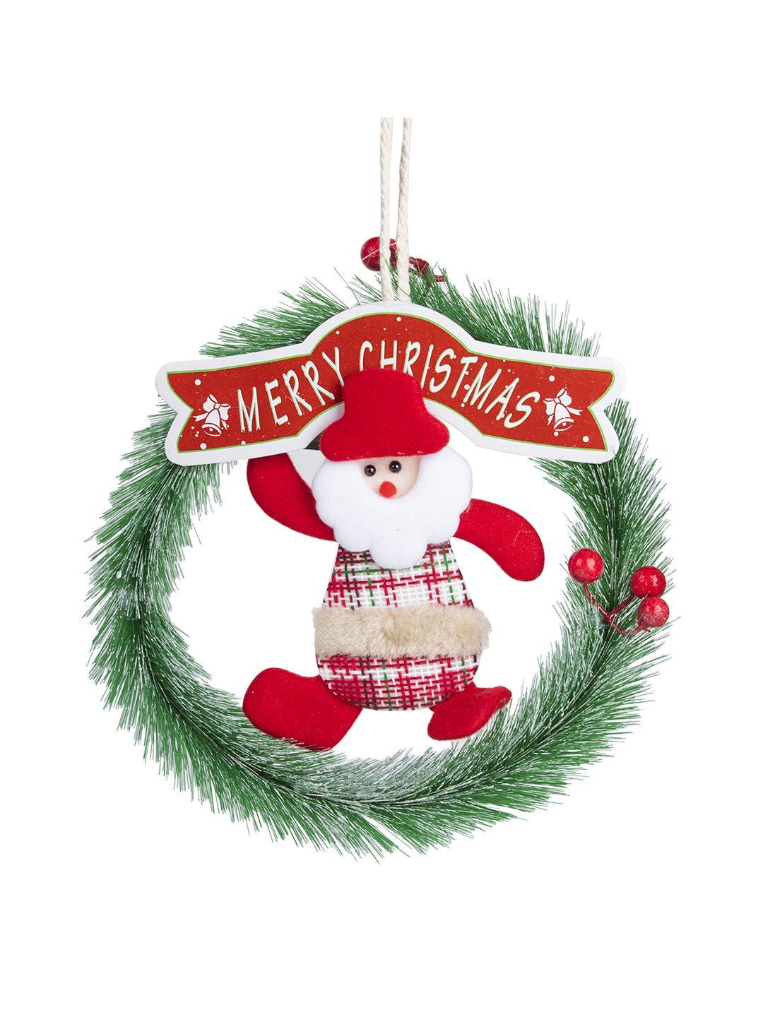 Santa Design - Christmas Hanging Wreath - MARKET 99