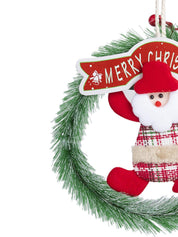 Santa Design - Christmas Hanging Wreath - MARKET 99