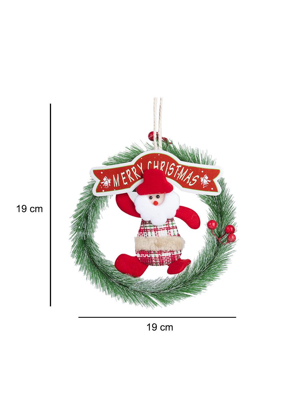 Santa Design - Christmas Hanging Wreath - MARKET 99