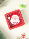 Santa Face Design - Christmas Cookie Gift Tin Box - Santa Claus - MARKET 99