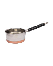 Saucepan, with Copper Plated Bottom, Silver, Stainless Steel, 1 Litre - MARKET 99