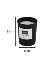 Scented Candle, Black, Wax - MARKET 99