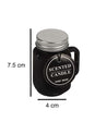 Scented Candle, Black, Wax - MARKET 99