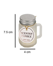 Scented Candle, Off-White, Wax - MARKET 99