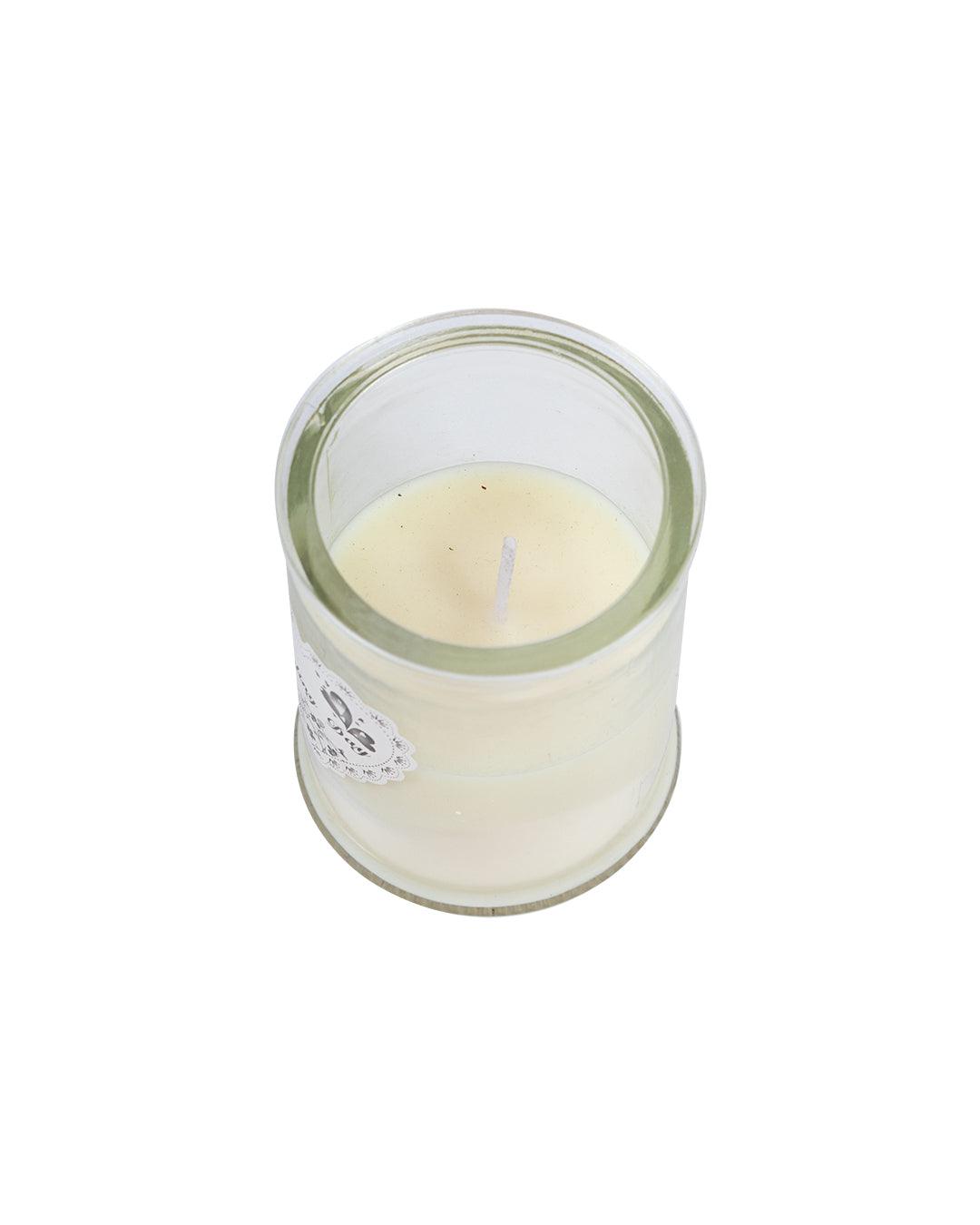 Scented Candle, Yellow, Wax - MARKET 99