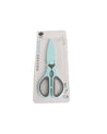 Scissors, Turquoise, Stainless Steel - MARKET 99