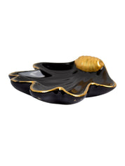 Sea Shell Jewllery Tray Holder - Black - MARKET 99