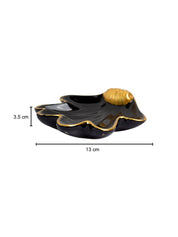 Sea Shell Jewllery Tray Holder - Black - MARKET 99