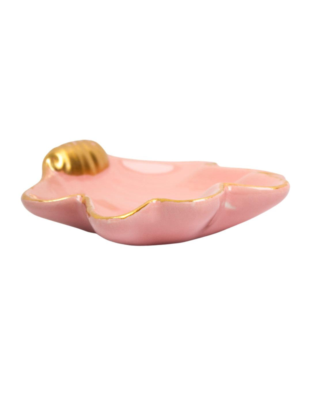 Sea Shell Jewllery Tray Holder - Peach - MARKET 99