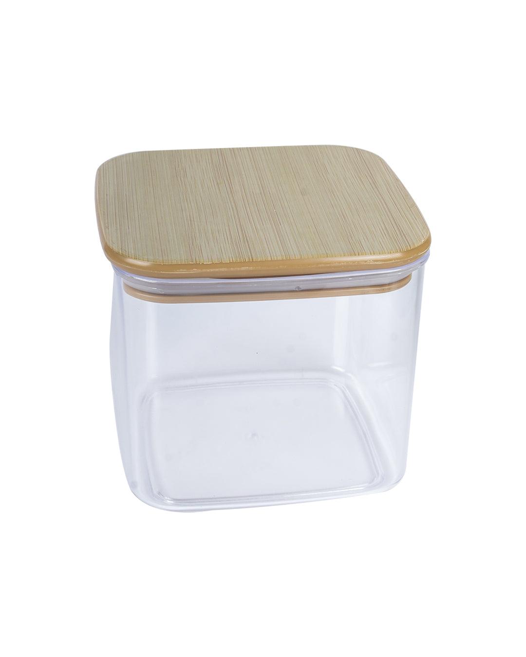 Sealed Container, Brown, Plastic, 1 Litre - MARKET 99