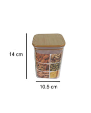 Sealed Container, Brown, Plastic, 900 mL - MARKET 99