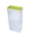 Sealed Jar, Green, Plastic, 1.7 Litre - MARKET 99
