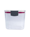Sealed Jar with Lid, White, Plastic, 400 mL - MARKET 99