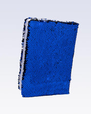 Sequin Notebook, Colour Changing & Reversible Notebook, Blue, Paper - MARKET 99