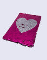 Sequin Notebook, Heart Design, Purple, Paper - MARKET 99