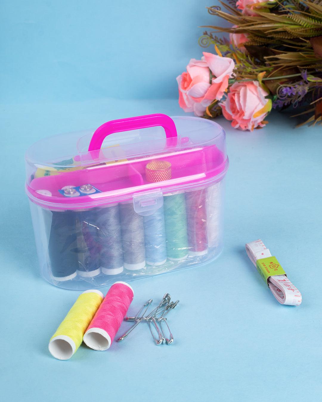 Sewing Accessories Set, Pink, Plastic - MARKET 99