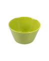 'SHEEN GREEN' Hand Glazed Dining Bowl Katoris In Ceramic (Set of 4, 480 mL) - MARKET 99