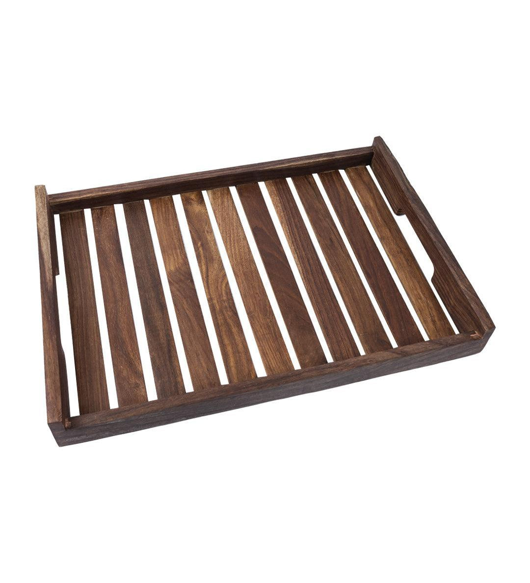Sheesham Wood Handcrafted Large Serving Trays