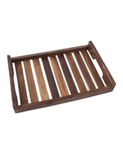 'Sheesham Wood' Handcrafted Medium Serving Trays In Sheesham Wood - MARKET 99