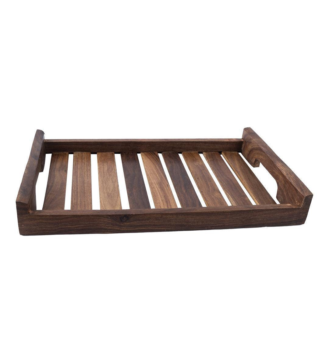 Sheesham Wood Handcrafted Medium Serving Trays