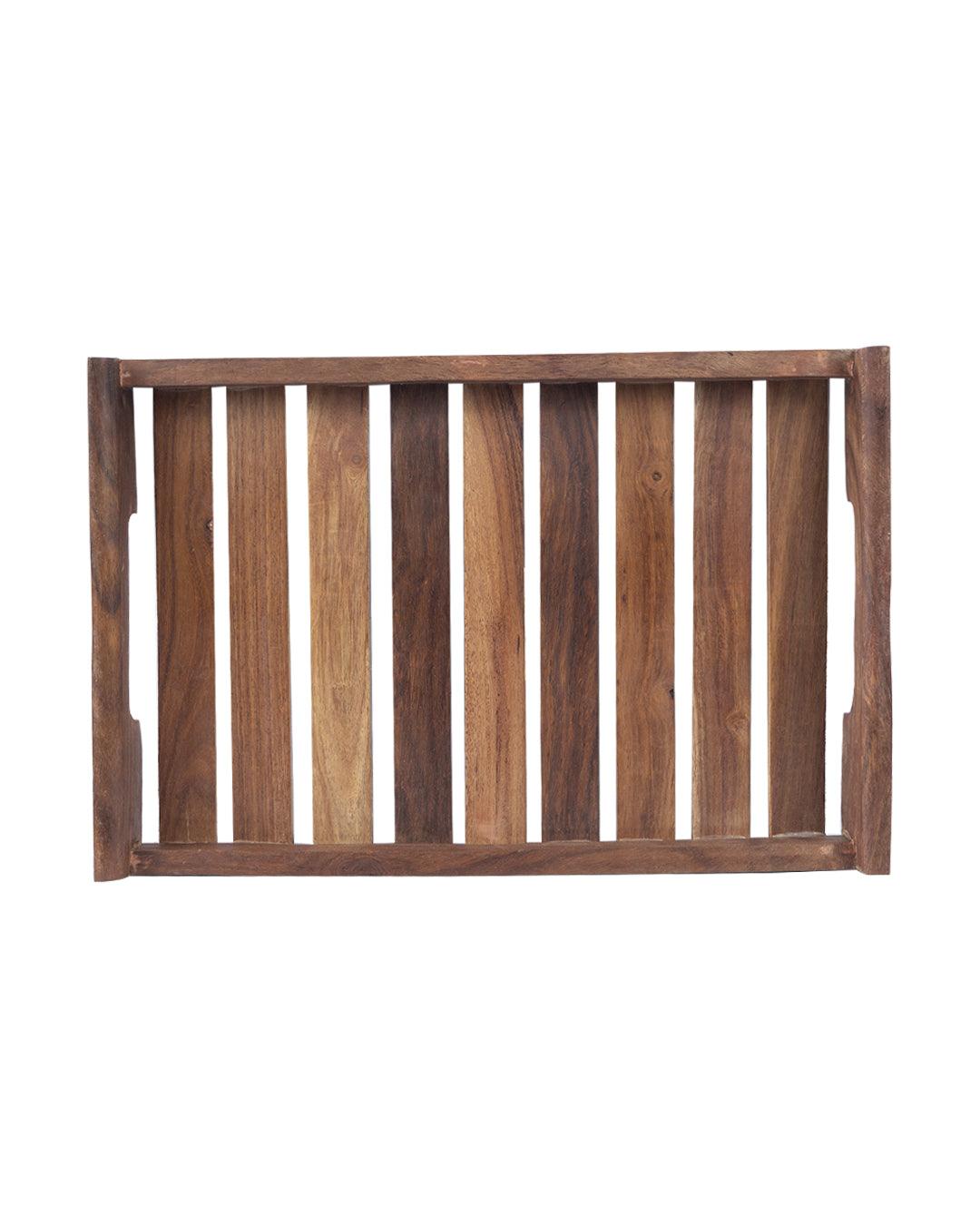 Sheesham Wood Handcrafted Medium Serving Trays