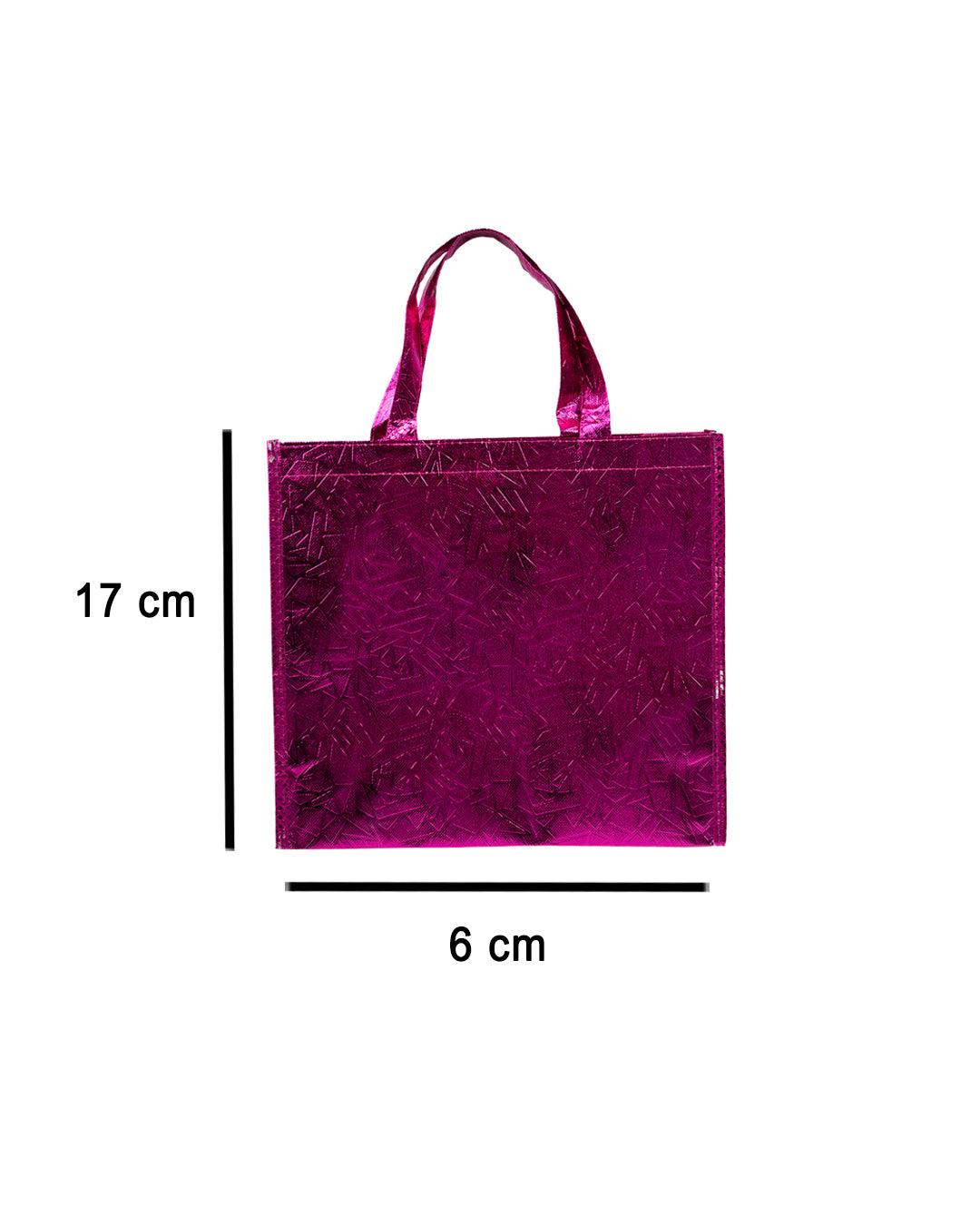 Shopping Bag, Purple, Nonwoven - MARKET 99