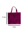 Shopping Bag, Purple, Nonwoven - MARKET 99