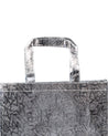 Shopping Bag, Silver Colour, Nonwoven - MARKET 99